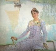 Emile Claus Portrait of Anna de Weert (nn02) oil